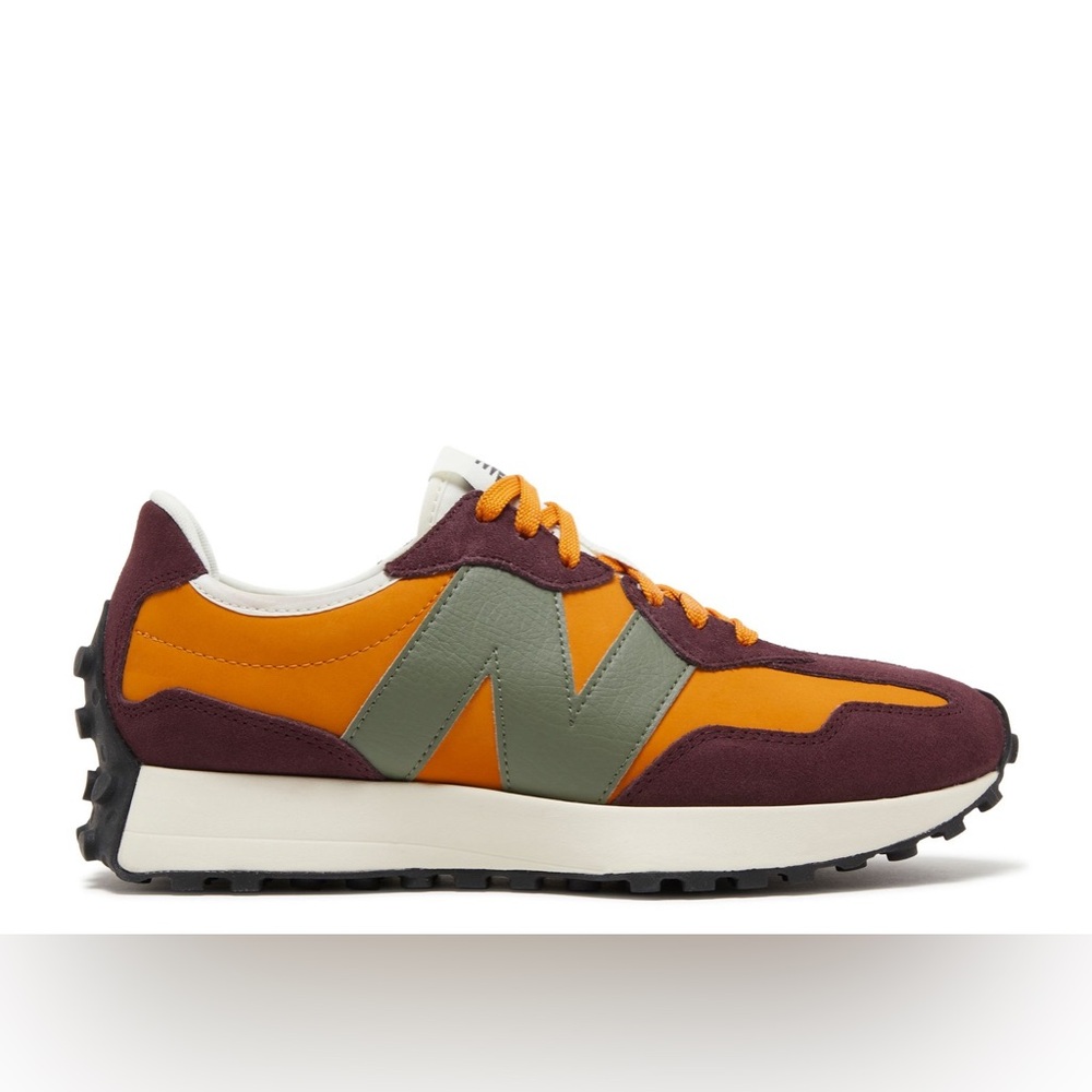 New Balance 327 Madras Orange Sneakers - Men’s Size 8